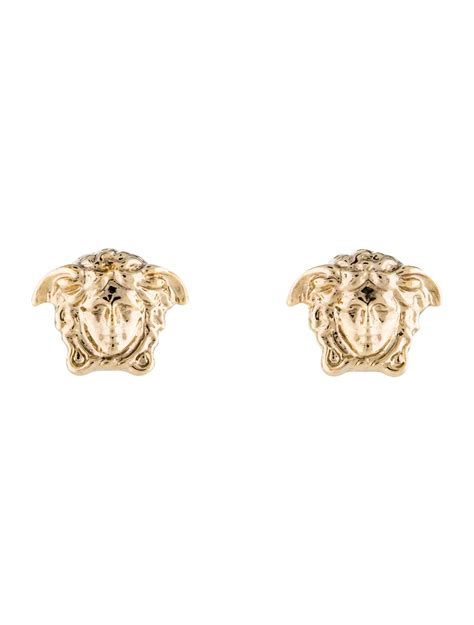 versace medusa stud earrings price|medusa head earrings price.